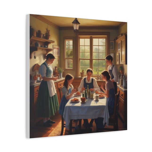 Homegrown Hearth: The Farmhouse Family Series - Matte Canvas, Stretched, 1.25"