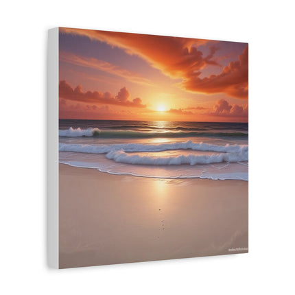 Beach Horizon Getaway - Matte Canvas, Stretched, 1.25"