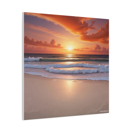 Beach Horizon Getaway - Matte Canvas, Stretched, 1.25"