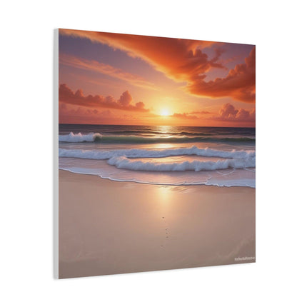 Beach Horizon Getaway - Matte Canvas, Stretched, 1.25"