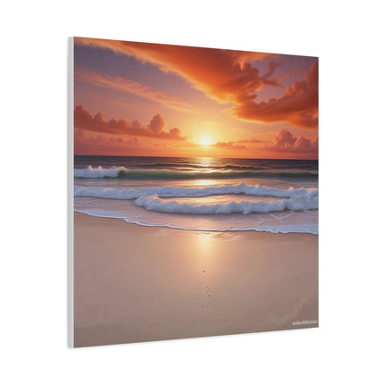 Beach Horizon Getaway - Matte Canvas, Stretched, 1.25"