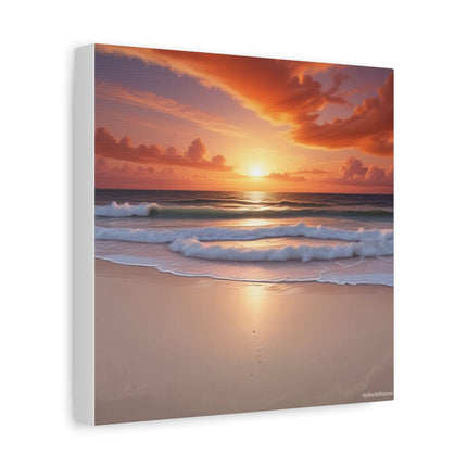 Beach Horizon Getaway - Matte Canvas, Stretched, 1.25"