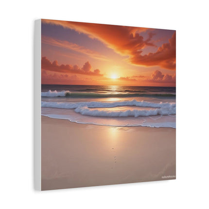 Beach Horizon Getaway - Matte Canvas, Stretched, 1.25"